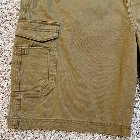 Unionbay Men's Flex Waist Stretch Cargo Shorts Chestnut, Size 42 (New) - Picture 5 of 14